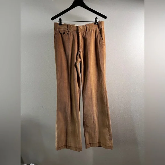 VINTAGE CORNER: Brown Corduroy Blazer and Pants Set - Picture 3 of 11